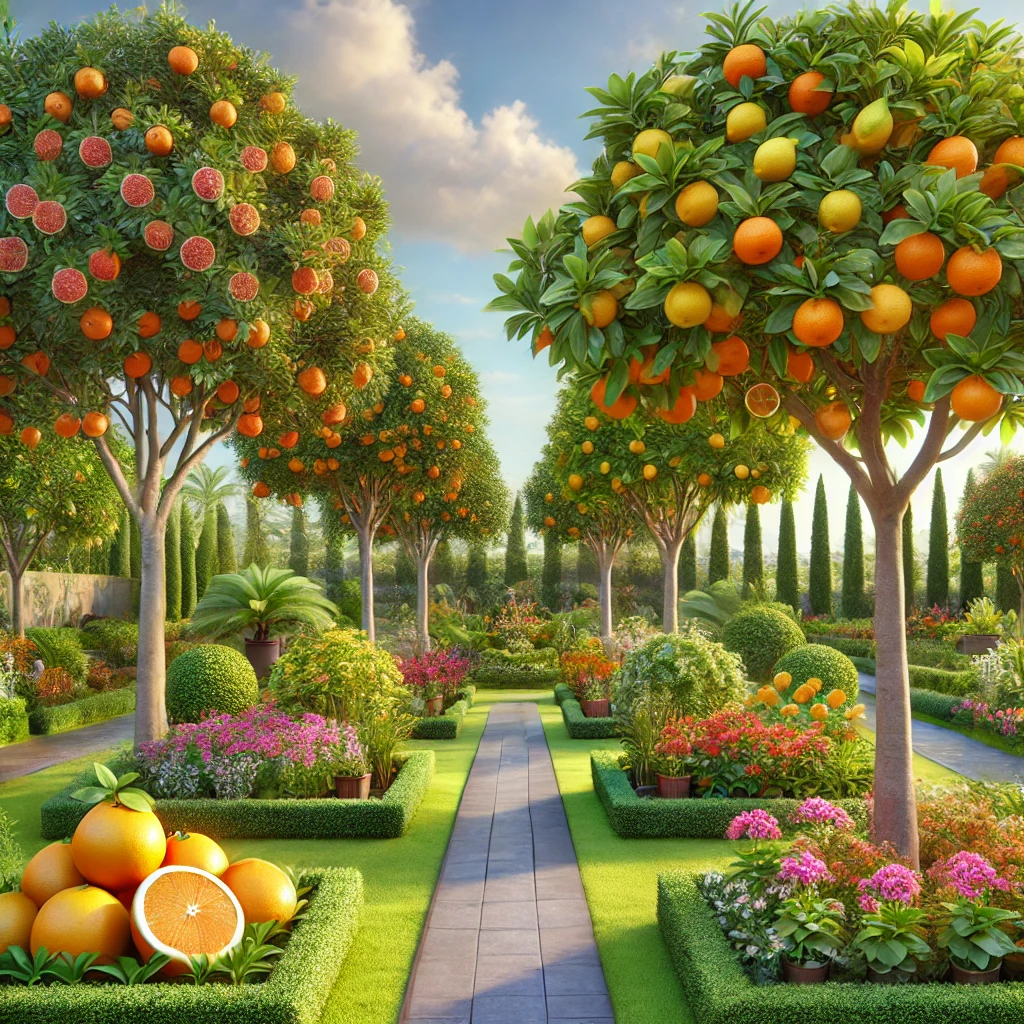 Τα εσπεριδοειδή στην κηποτεχνία